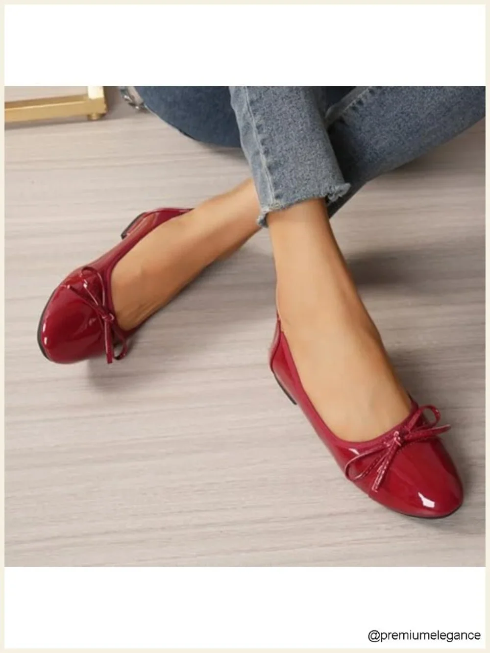 Women's Comfortable Memory Foam Ballet Flats Office Work Shoes